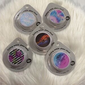 💜3/$15 Colorful Mobile Phone Stand Set